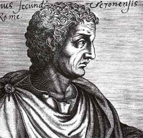 Plinio ( 62 - 113 d. C)