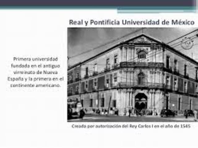 La Real Universidad de México