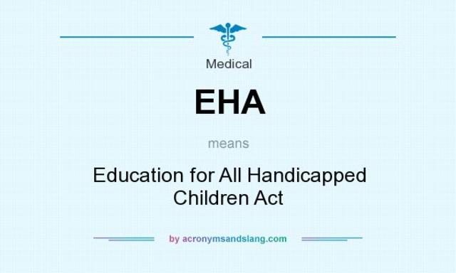 EHA act