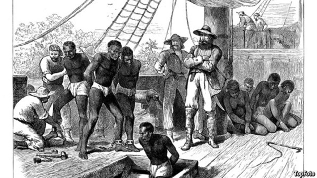 Første sorte slaver i USA