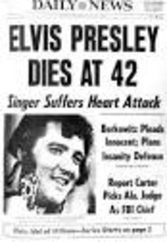 The Death of Elvis Presley