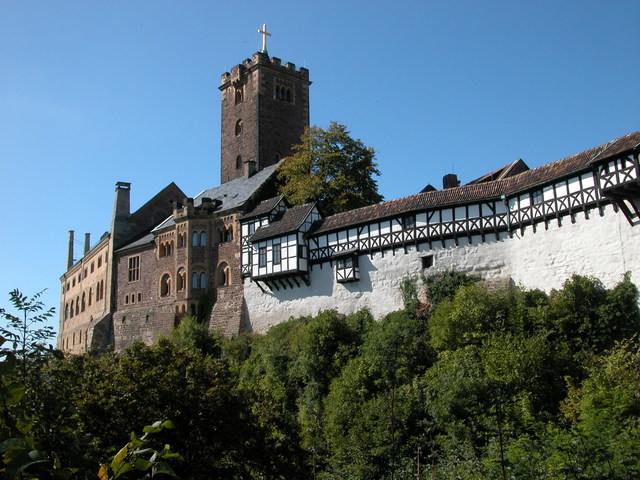 Martin Luther takes Refuge in Wartburg Castle