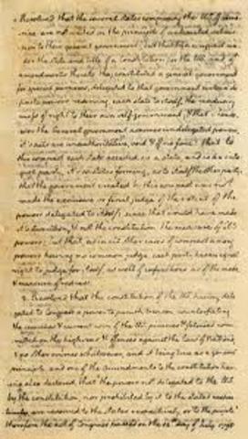 Alien & Sedition acts