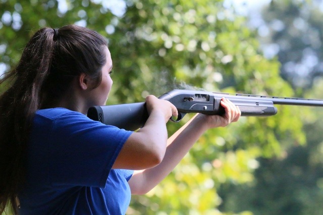 First time shooting a gun