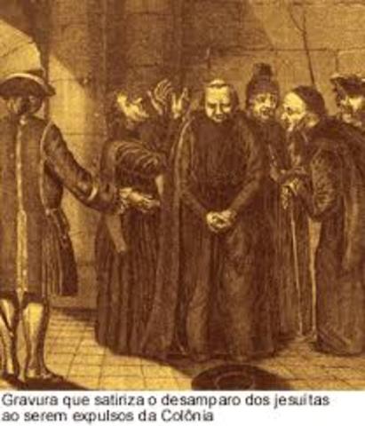 1759 - expulsão dos jesuítas