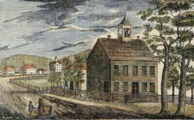 First permanent settlement in NF