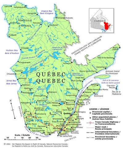 First settlement (Quebec)