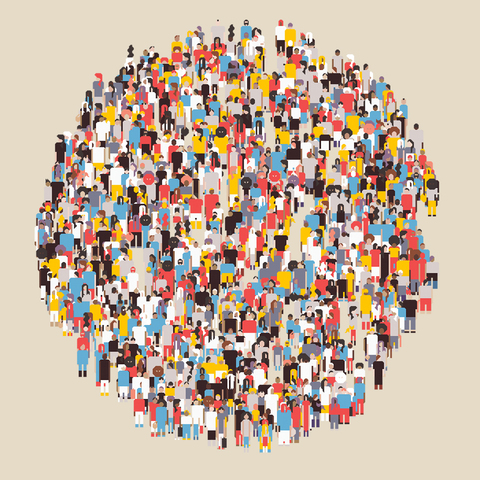 Composition of the population english regime