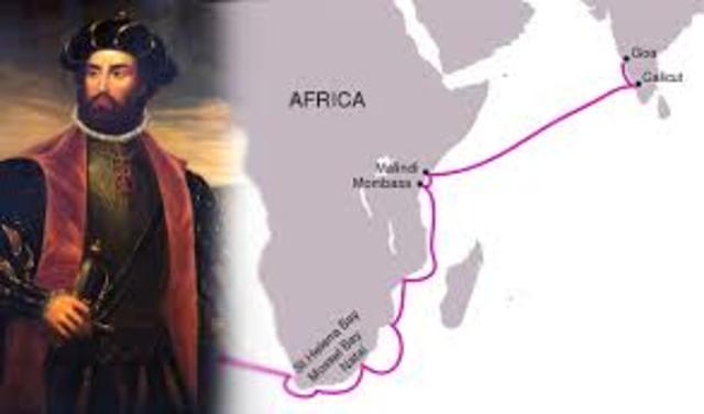 Da Gama lands in India