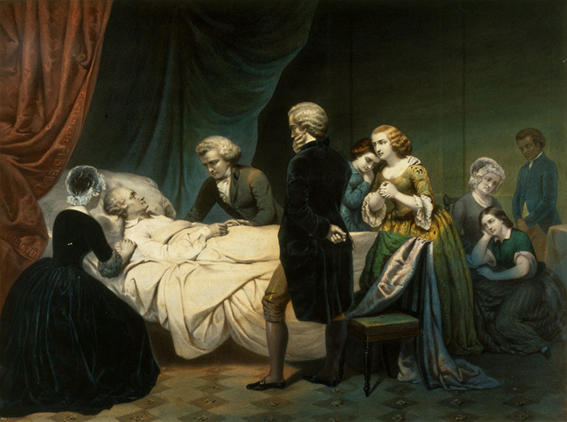 George washington dies