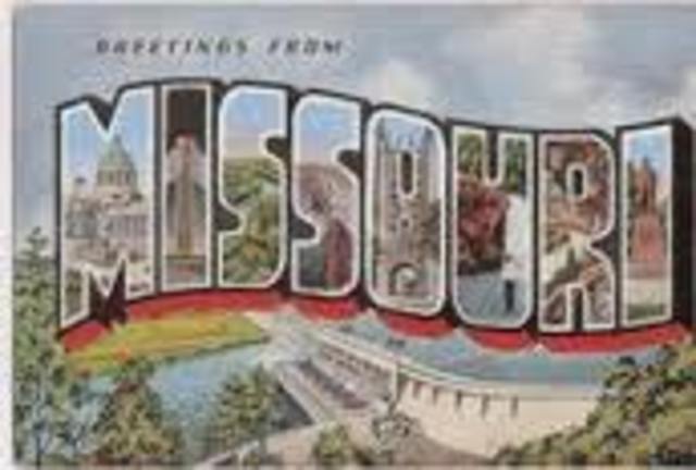 Missouri enters the union