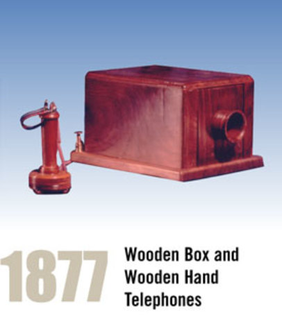 Wooden Box and Wooden Hand Phone