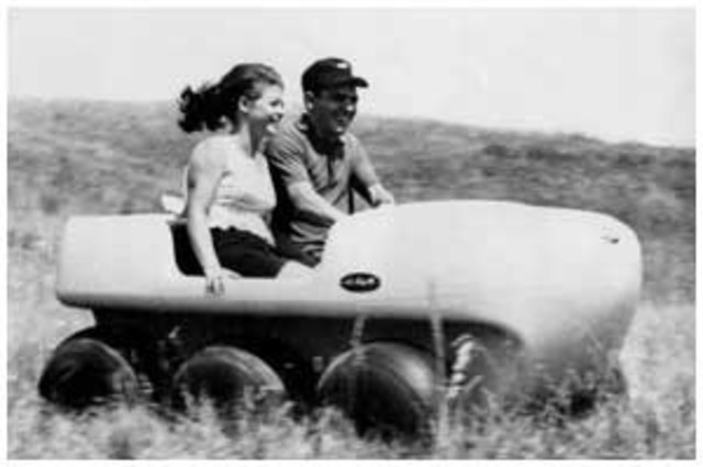 When were four wheeler's invented ?