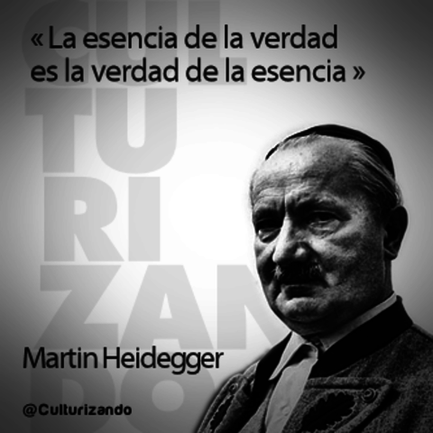 MARTIN HEIDEGGER (1889 - 1831)