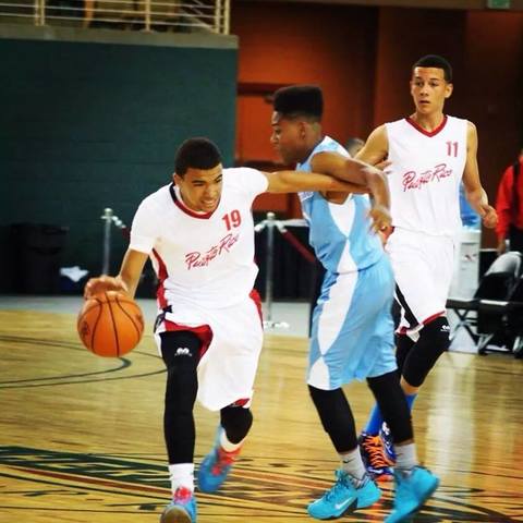 My first basketball tournament on the USA