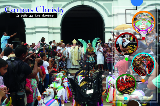 Corpus Christy, en la Villa de Los Santos.