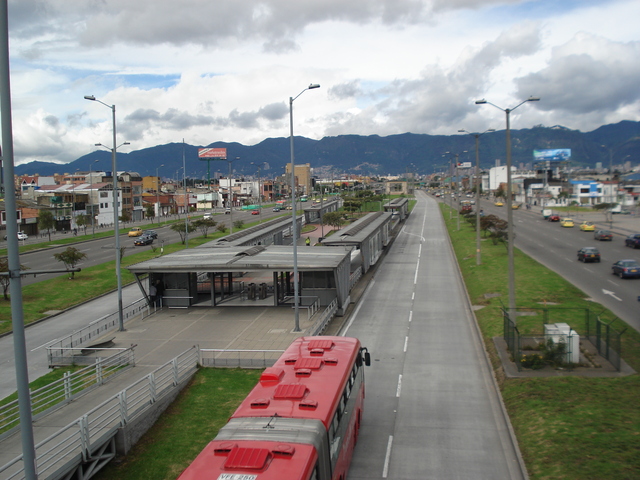Llegando al centro comercial
