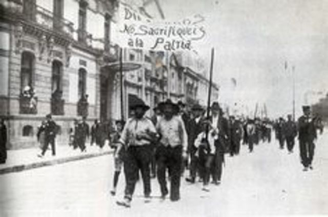 Manifestación de Madero