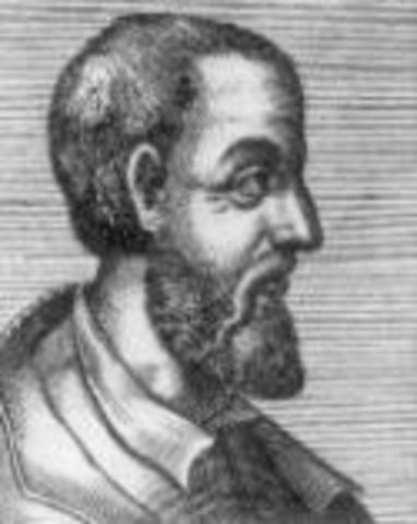 Entre los años 1545 y 1560