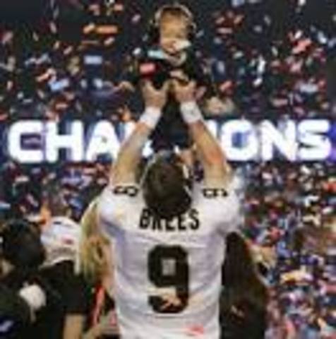 The Saints Win the Super Bowl