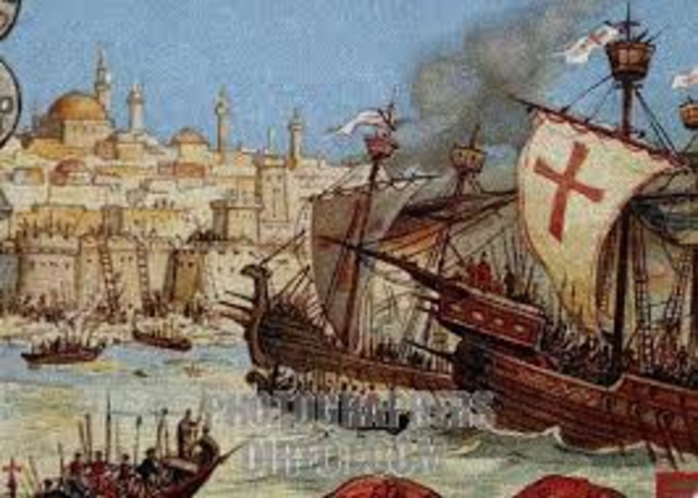 The army arrives at Constantinople