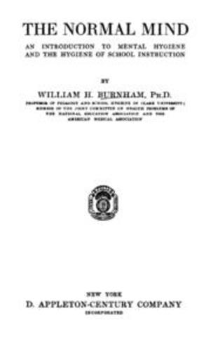 Burnham: "The normal mind"