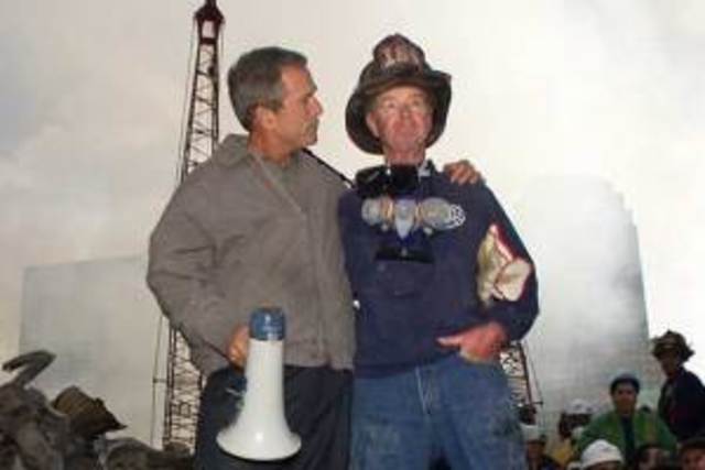 President Bush Bull Horn Speech