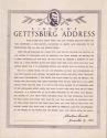 The Gettysburg Address
