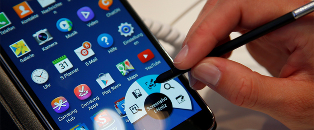 Los phablettes (o teléfonos inteligentes grandes)