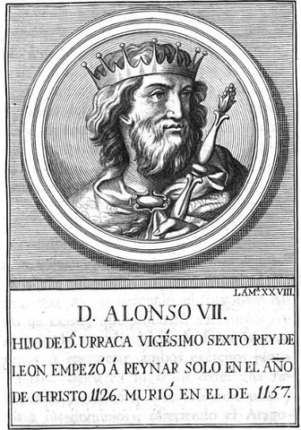 D. Alonso VII publicó diferentes leyes respectivas al estado de los nobles