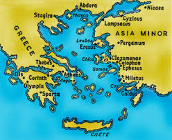 Ionian Colonies Conquered