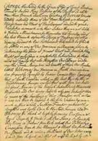 Georgia recieved its official charter