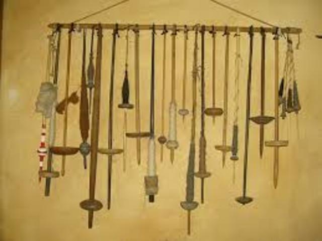 Spinning and Weaving tools