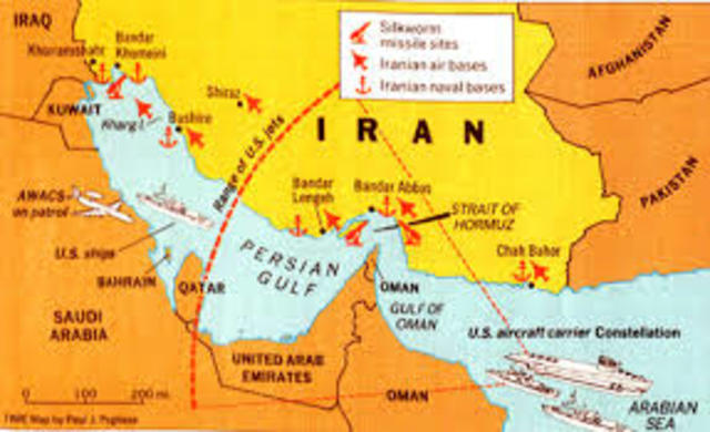 Beginning of the Persian Gulf War