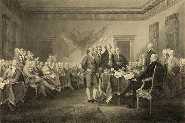 (1776)*Declaration of Independence