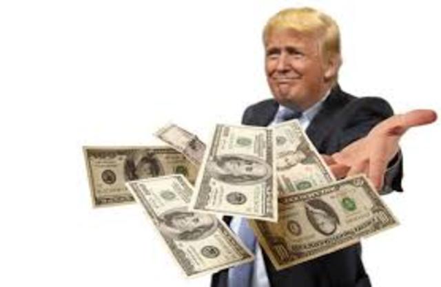 Donald gets paid