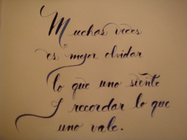 ELEMENTOS DE LA CALIGRAFIA.