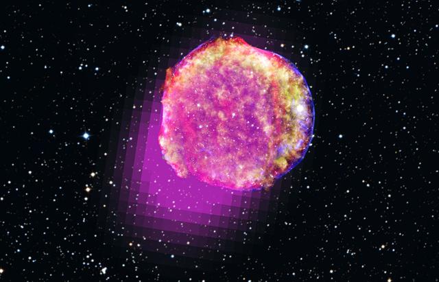 Discovers a supernova in  constellation
