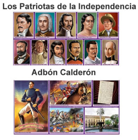 personajes historicos de la independecia