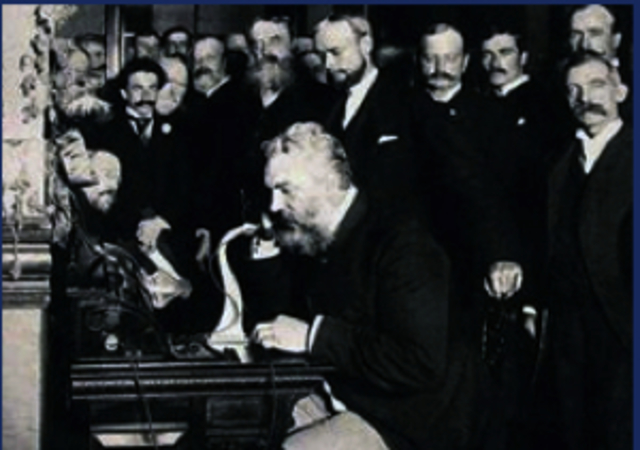 First telephone on White House