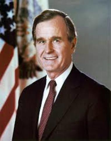 George H.W. Bush Elected
