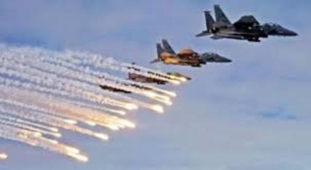 U.S. led coalition launches an air war against Iraq