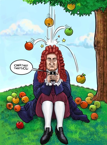 Newton discovers law of universal gravitation