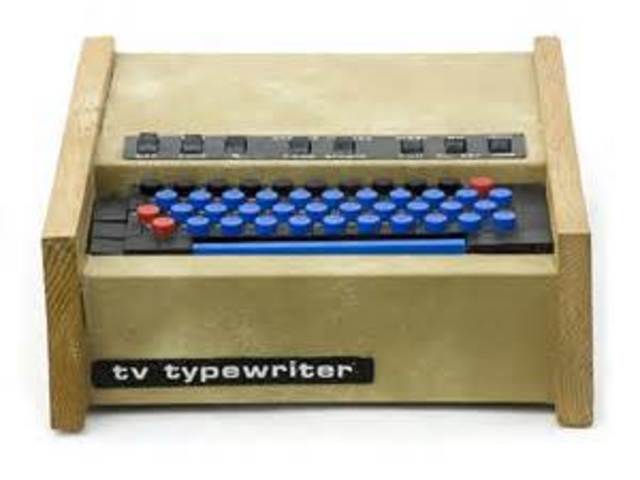 The TV Typewriter