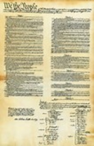 U.S. Govt under the contitution begins.