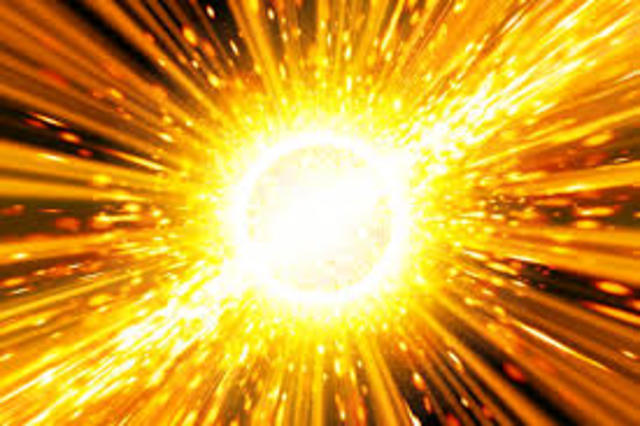 The Big Bang occured