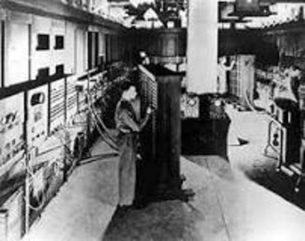 The first computer (ENIAC)