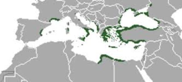 Greeks colonize the Mediterranean