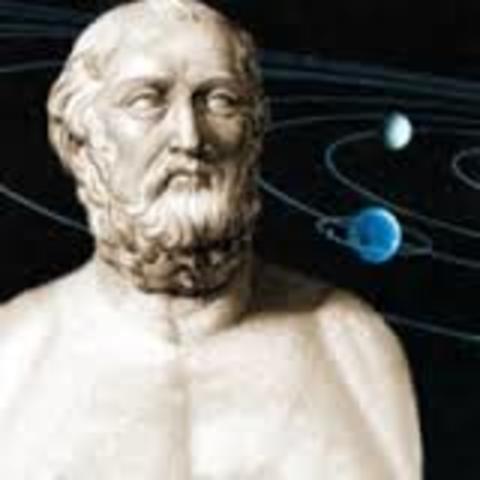 Aristarchus suggests the Earth revolves around the Sun.
