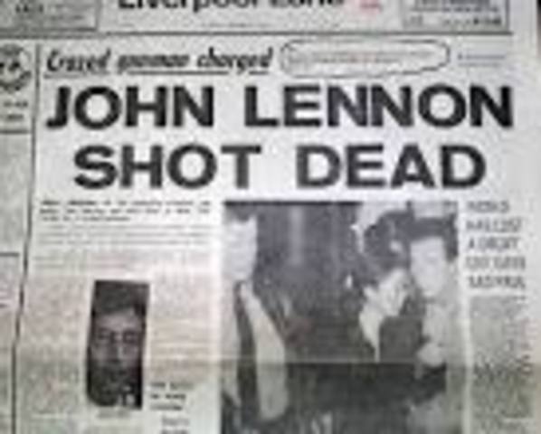 The death of John Lennon